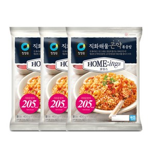 호밍스 직화해물 곤약볶음밥 400g(2인분) x 3봉, 400mg, 3개