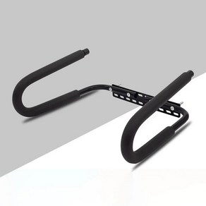 뒷좌석 쿠션 팔걸이 조수석 가드레일 자전거 랙 사이클링 부착, 1. Black, 1개