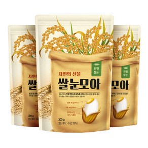 현대농산 국산 쌀눈 900g (300gx3봉), 3개