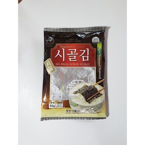 경천식품) 시골 재래 전장김, 55g, 10봉