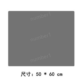 식탁 매트 두꺼운 실리콘 테이블 방수 패드 냄비 받침 50 70 대형, 다크그레이두꺼워진확대(60x50), 1개