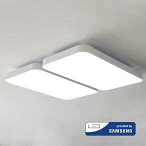 LED 심플 거실등 삼성칩 120W 거실 조명 삼성모듈 플리커프리