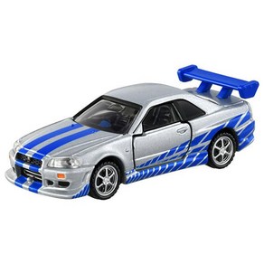 TAKARATOMY 타카라토미 토미카 프리미엄 unlimited 08 분노의 질주 BNR34 SKYLINE 스카이라인 GT-R [미니카], 단일, 1개