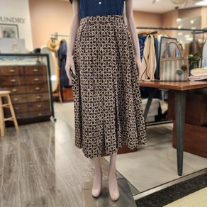 BCBG [올앤선드리] 루시 PRINT SK 스커트 _ A4M4S211 75 [D/BROWN]
