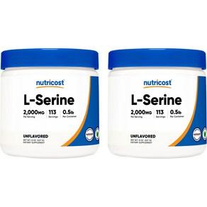 뉴트리코스트 L-세린 2000mg, 2개, 227g, 227g