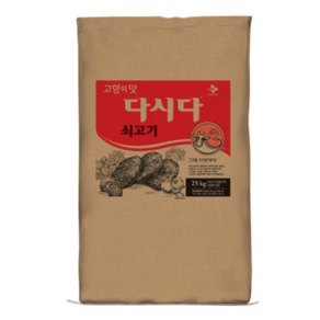 백설 다시다 쇠고기 25kg/쇠고기다시다, 25kg, 1개