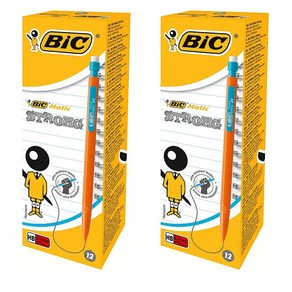 BIC 빅 마틱 스트롱 샤프 HB 0.9mm 12개 2팩 Matic Stong Mechanical Pencil