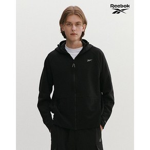 리복 Reebok 남성 릴랙스핏 트레이닝 후드 재킷 블랙 REJU1F042BK