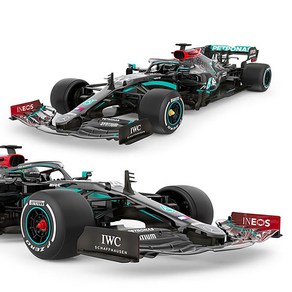 1:12 메르세데스 AMG F1 W11 EQ 퍼포먼스 RC 작동완구 무선조정 장난감, 1개