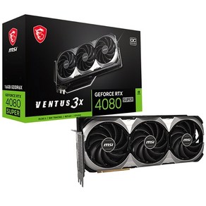 MSI 지포스 RTX 4080 SUPER 벤투스 3X OC D6X 16GB