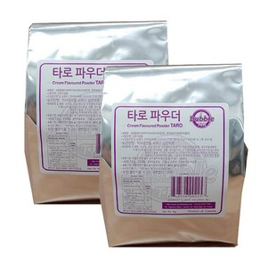 아이버블티 타로 버블티파우더 1kg 2개세트, 단품, 2개