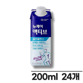 뉴케어 액티브 오리지널(구 골든밸런스) 200ml 프로답게 관리 뼈 근육 건강 과학적 설계 황금비율, 24개