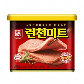 5분마켓 한성 캔통조림 런천미트340g 12개 vv, 340g