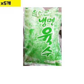 참야콘 냉면육수 350g x5개