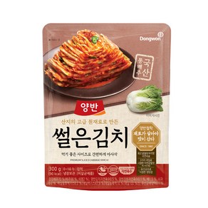 동원 고급원재료로 만든 산지양반 썰은김치 300g, 1개