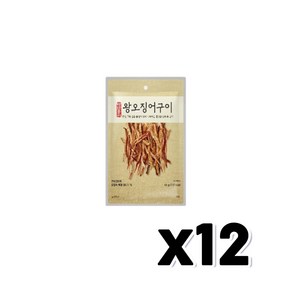 정화 왕오징어구이 술안주간식 53g x 12개