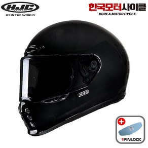 HJC 홍진헬멧 V10 블랙 풀페이스 오토바이헬멧, XXL (62~63cm)