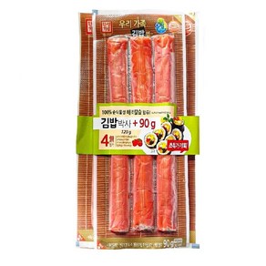 [한성기업]김밥박사 기획 120g+90g 김밥재료, 2개, 120g