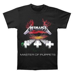 ROCKPANDA Metallica Master Of Puppets European Tour 86 반팔티