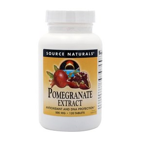 Source Naturals 석류 추출물 500 mg 120 타블렛