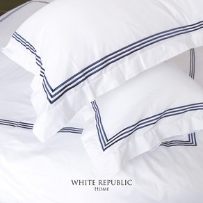 80수 순면 자수 호텔이불 베개커버 Primrose Collection Pillowcase (Oxford Square Mini)