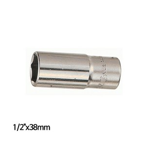 지니어스 6각 롱핸드소켓 복스알 1/2in x 38mm