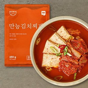 [한인한식] 만능 김치찌개 650g X 2팩, 2개