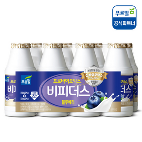 푸르밀 비피더스 블루베리 130ml, 32개