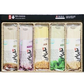 명절선물 구포국수 300g 5종세트 웰빙국수 잔치국수