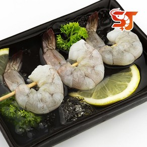 세종푸드시스템 생 칵테일새우 900g(대) 52~60미 깐새우 감바스용, 1개, 페루산 생칵테일새우(대) 900g