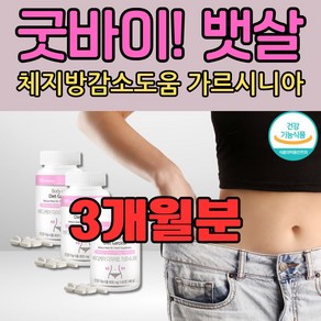 남자다이어트보조제 체지방감소 가르시니아 3박스, 60정, 3개