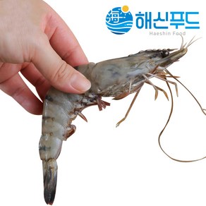 블랙 타이거 얼룩 새우 (냉동) 500g, 블랙타이거 얼룩새우 500g 30미, 1개