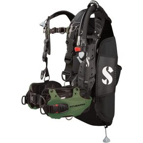 스쿠버프로 부력조절기 Scubapo Hydos Po 남성용 BCD(균형 팽창기 포함) 103749, Olive Geen, X-Lage/2X-Lage