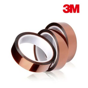 3M / 국산 캡톤 폴리이미드 PI 테이프 5mm ~ 50mm X 33M, 캡톤(국산) 15mmX33M, 1개