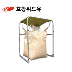 톤백거치대 효창 톤백걸이 포대걸이 마대걸이 HC-20 깔대기 대용량분리수거, 1개