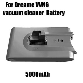 Deame 진공 청소기용 배터리 Mijia V10 Po V12 25.2V 5000mah 리튬, 한개옵션1, 04 VVN6 5000mAh, 06 VVN6 5000mAh