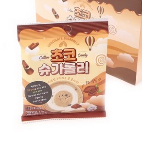 초코슈가롤리 솜사탕, 10g, 10개