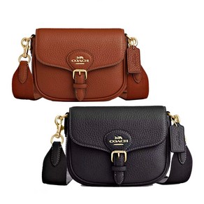 코치 아멜리아 스몰 세들백 CP001 Amelia Small Saddle Bag