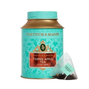 영국배송 Fotnum n Mason 포트넘앤메이슨 토피 애플티 실키티백 Toffee Apple Tea 20개입 50g, 2g, 2개