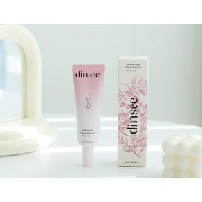 [본사정품] 딘시 프리미엄 비건 톤 업 선크림 SPF50+ PA++++ 50ml 자외선 차단제 햇빛 철벽 차단 미백 저자극 수분 보습 데일리 화장품 베이스 메이크업 민감 피부, 1개