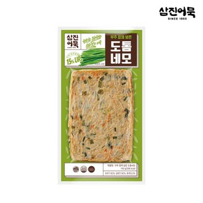 삼진어묵 [삼진어묵] 부추 잡채 넣은 도톰네모, 1개, 165g