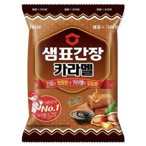 크라운 땅콩카라멜 간장맛 (사탕증정), 1개, 200g