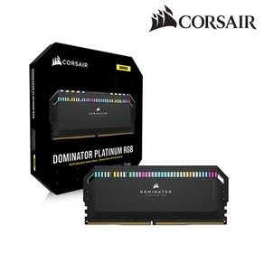 커세어 CORSAIR DDR5-5600 CL36 Dominato Platinum RGB 패키지 32GB (16Gx2) 데스크탑용, 1