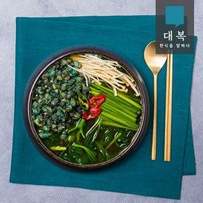 [대복] 아욱 다슬기 해장국 500g x 5팩, 5개