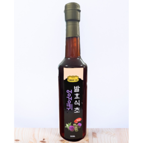 엉겅퀴 발효식초 500ml(국내산 엉겅퀴로 만든 5년이상 숙성식초), 500ml, 1개