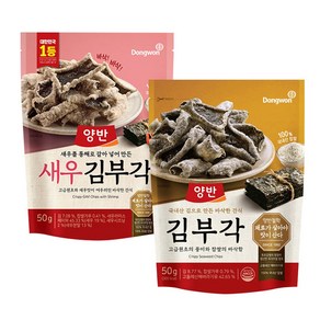 [동원] 양반 김부각 50g 찹쌀 5개+새우 5개 총 10개, 1개