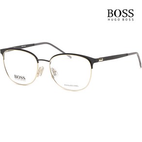 보스 안경테 BOSS1165 I46 블랙 골드 명품 초경량