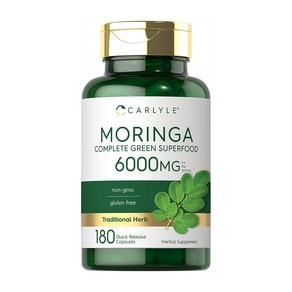 Moringa Oleifera 모링가잎분말 180캡슐