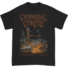 ROCKPANDA Cannibal Corpse Skeletal Summer Tour 2016 반팔티