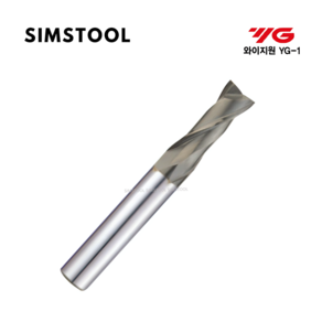 심스툴 와이지원 엔드밀 코팅 2날 1.0mm - 38.0mm, 7. 4.0mm, 1개